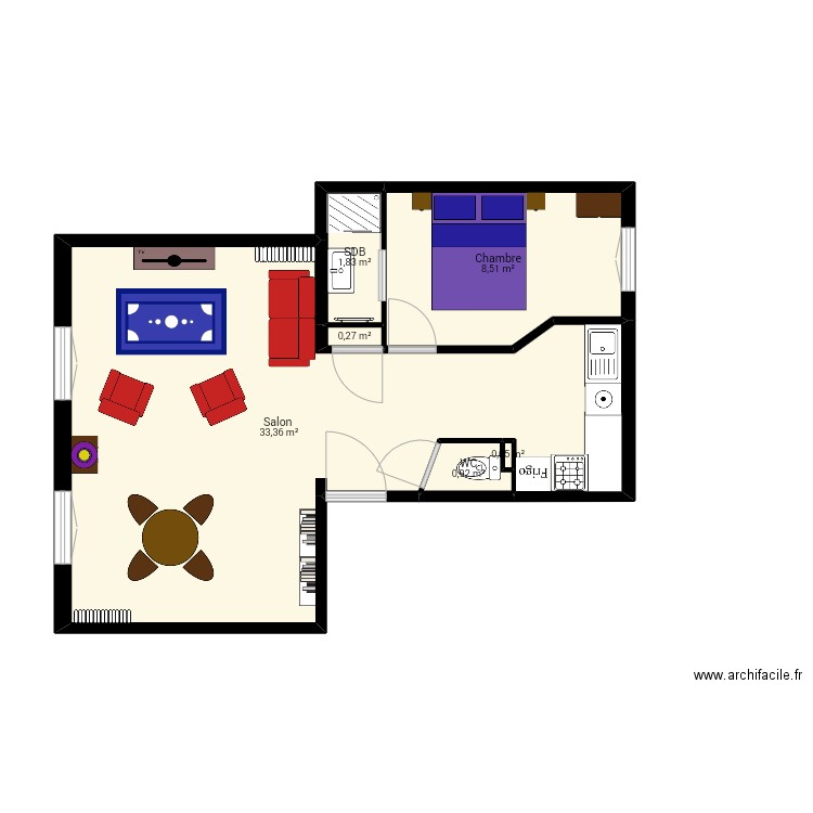Maison école . Plan de 0 pièce et 0 m2