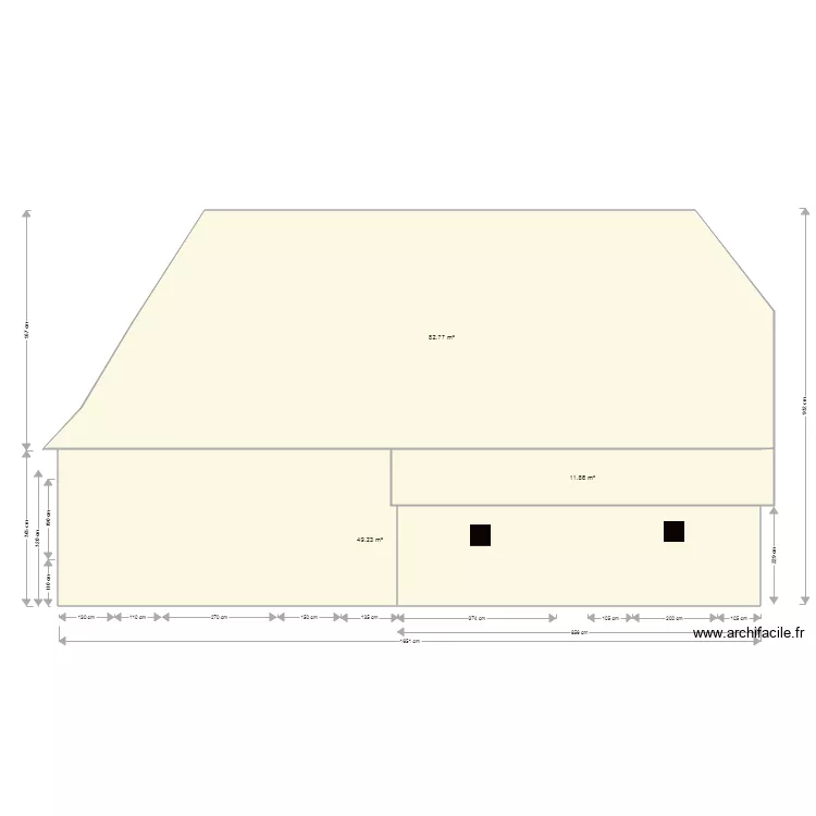 Projet Façade Est 2. Plan de Projet Façade Est 2. Plan de