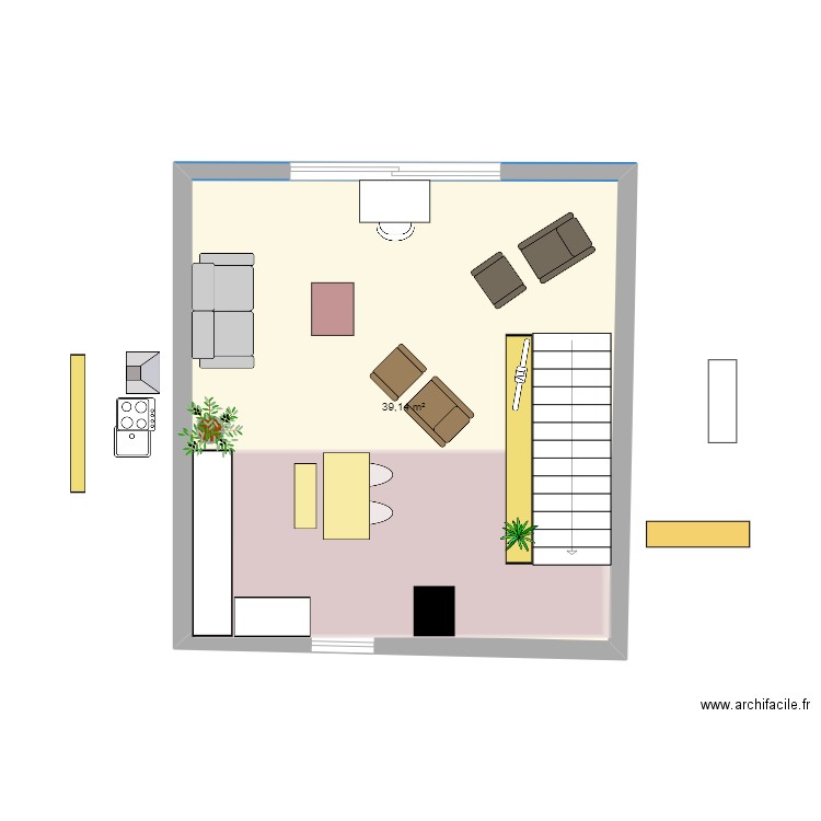 Bzzz Etage 2 12ème essai. Plan de 0 pièce et 0 m2