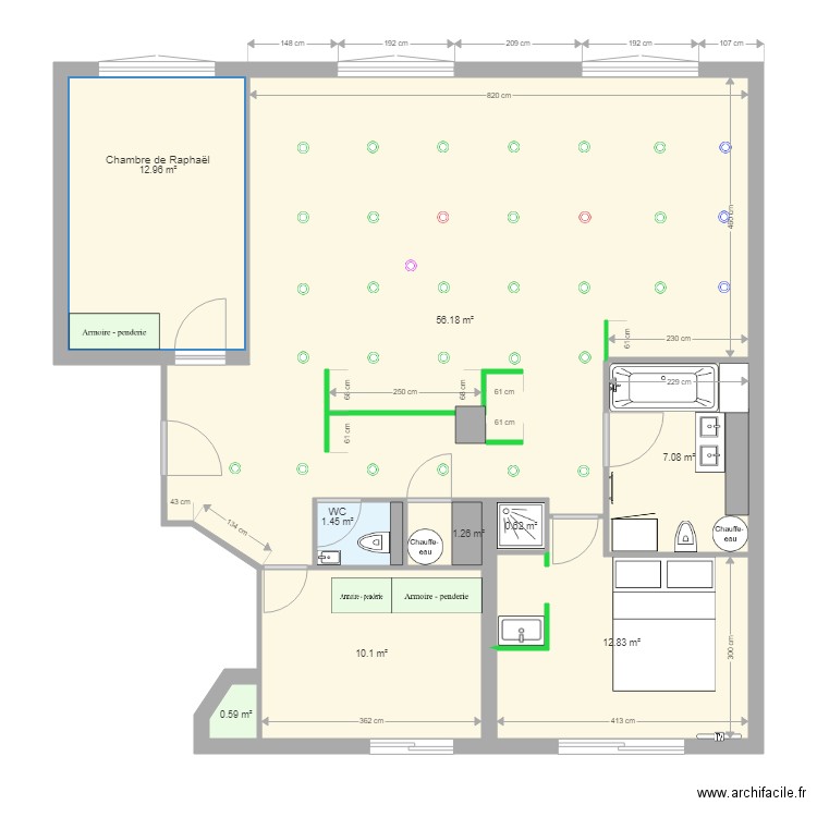 Odette. Plan de 0 pièce et 0 m2