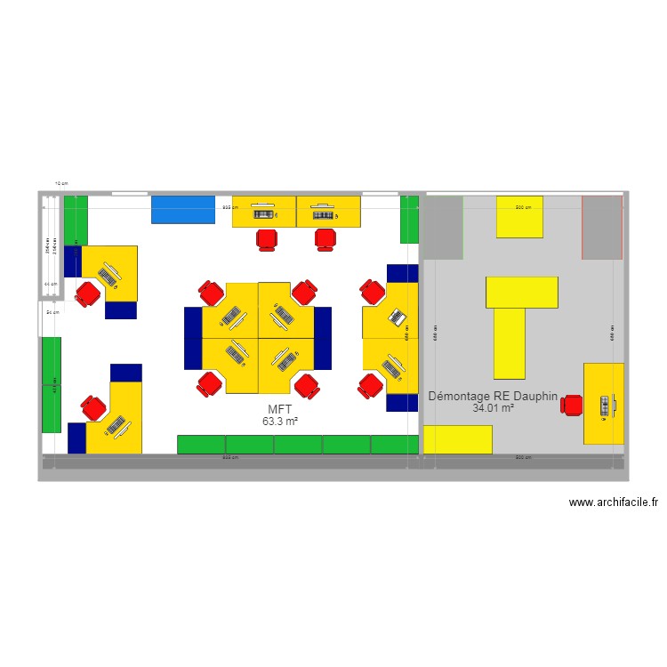 MFT VF3. Plan de 0 pièce et 0 m2