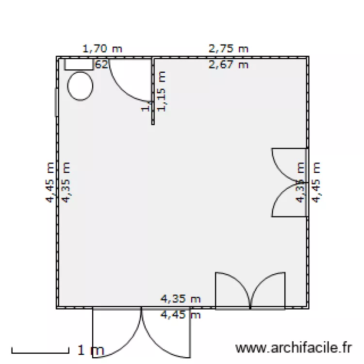 Chalet. Plan de Chalet. Plan de