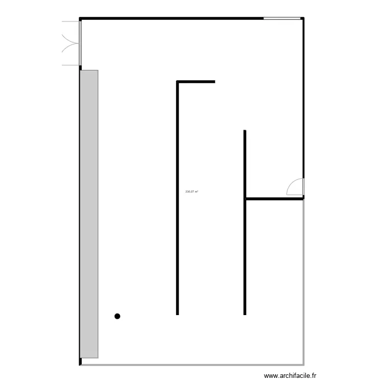 Chnatier hall. Plan de Chnatier hall. Plan de