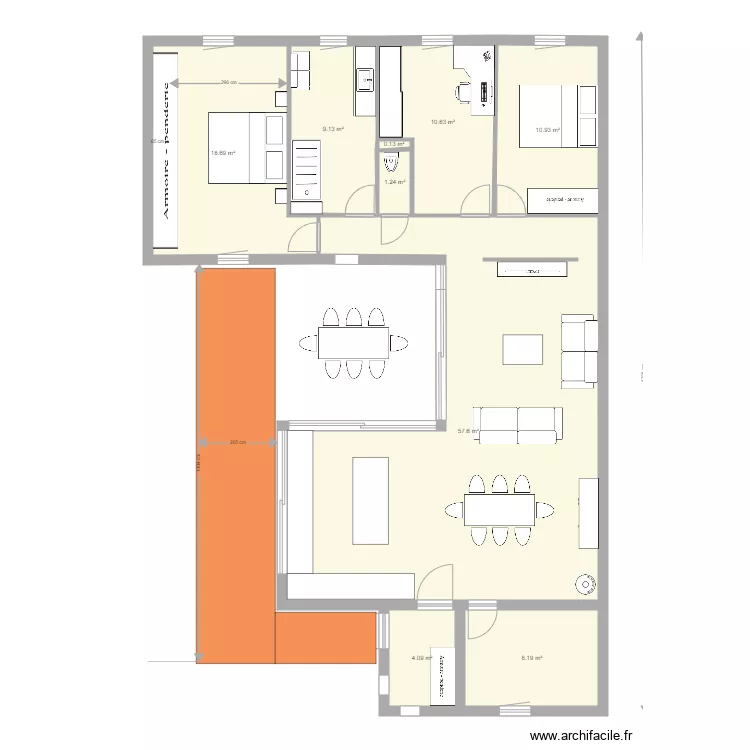 Maison Chavannes 4. Plan de 