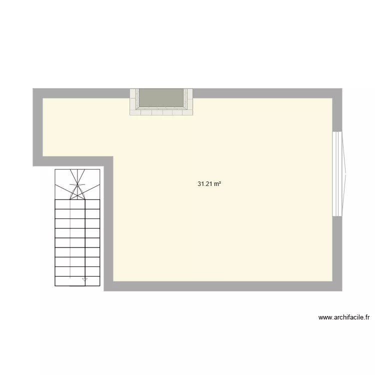 1 ER ETAGE AURAY. Plan de 1 ER ETAGE AURAY. Plan de