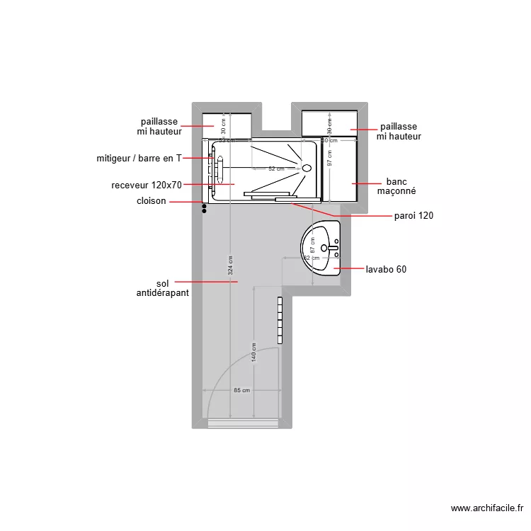 JAYA. Plan de 1 et 4 m² JAYA. Plan de 1 et 4 m²