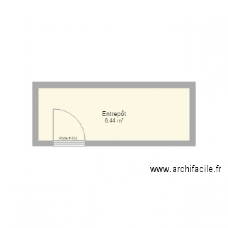 local 452. Plan de 0 pièce et 0 m2