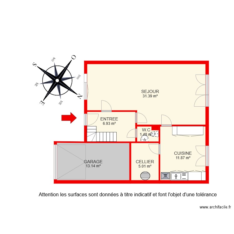 BI 6294 RDC rita. Plan de 0 pièce et 0 m2