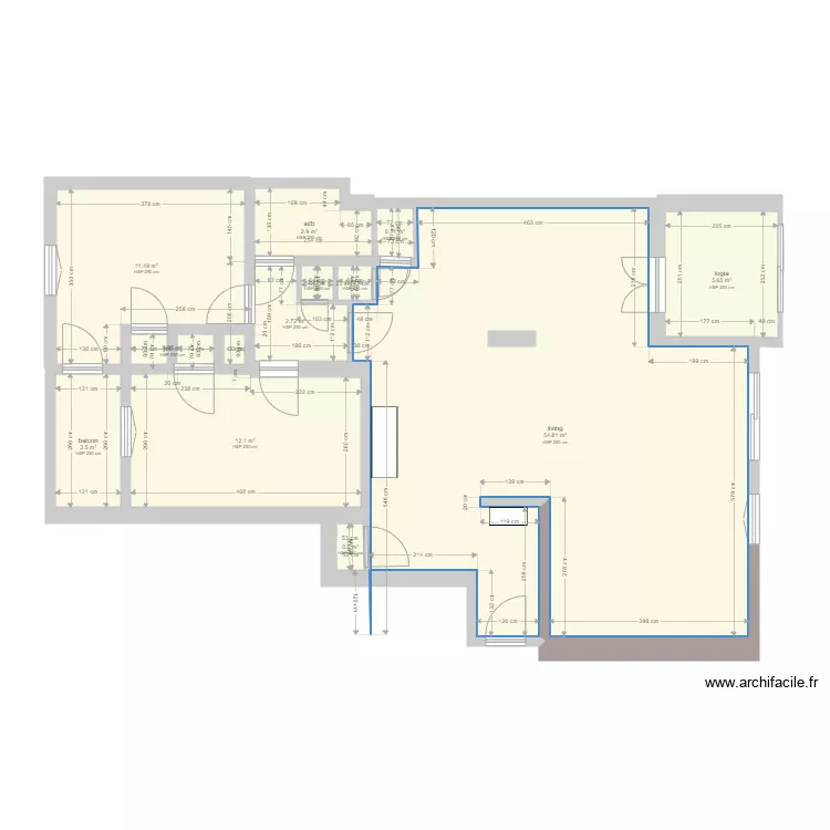 MARSEILLE V2. Plan de 