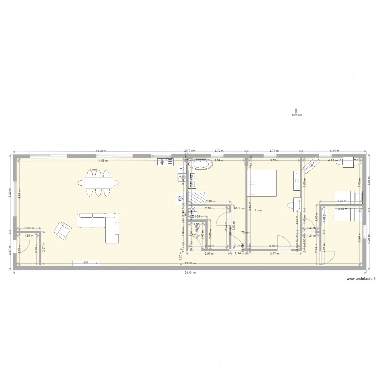 Loft hangar. Plan de 0 pièce et 0 m2