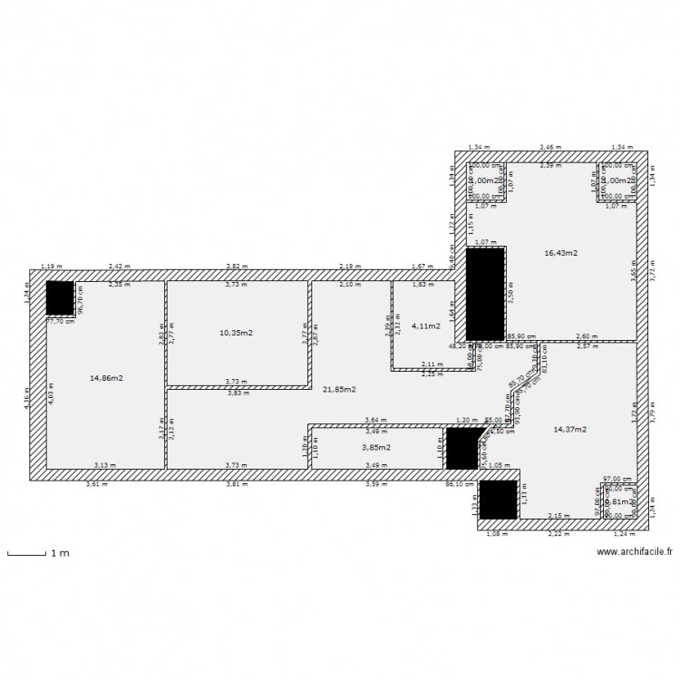 le bosquet etage1. Plan de 0 pièce et 0 m2