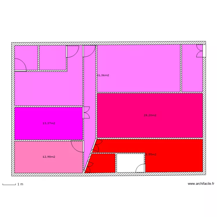PAVILLION DIFOU ALEXYA 5D. Plan de 