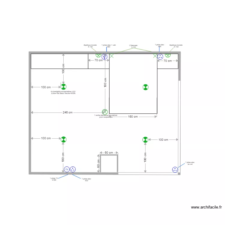 Palais des Congr&egrave;s. Plan de 