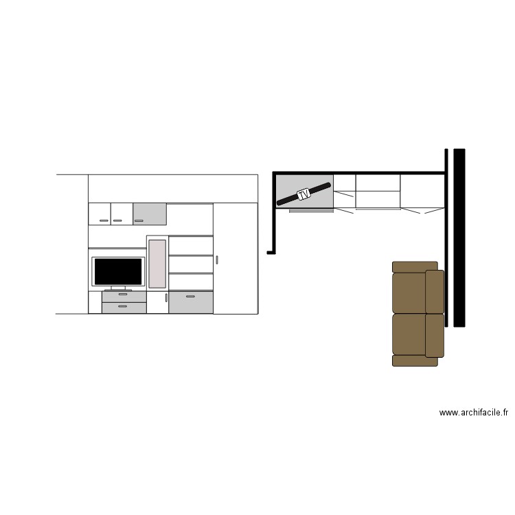 NIEUL Séjour. Plan de 0 pièce et 0 m2