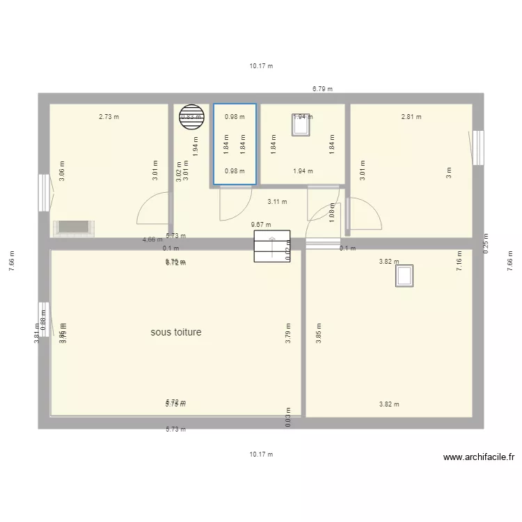 condeon 2 etage1 V 4 1303 2019. Plan de 