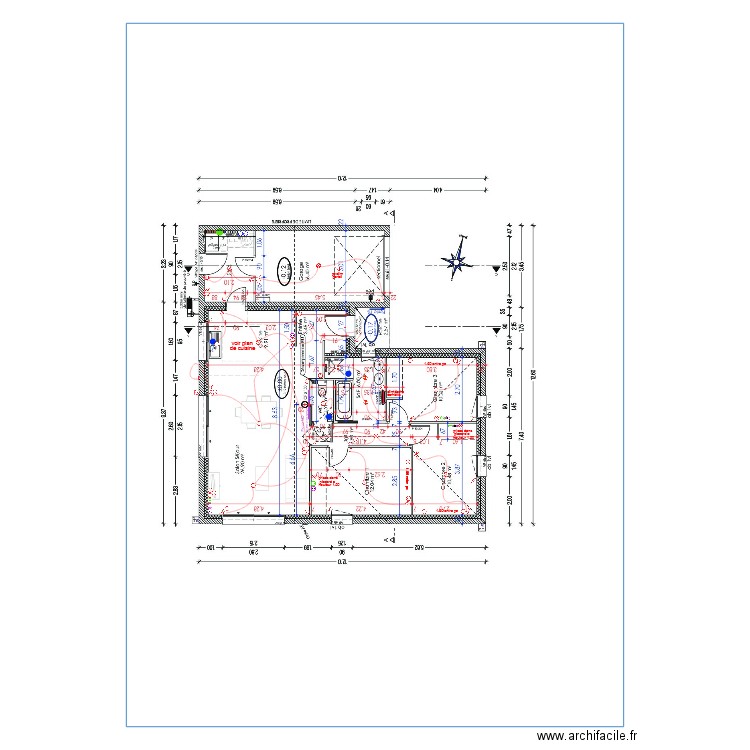 CLAIN plan elec. Plan de 0 pièce et 0 m2