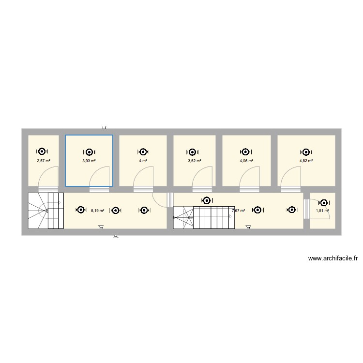 Academies des beaux arts . Plan de 0 pièce et 0 m2