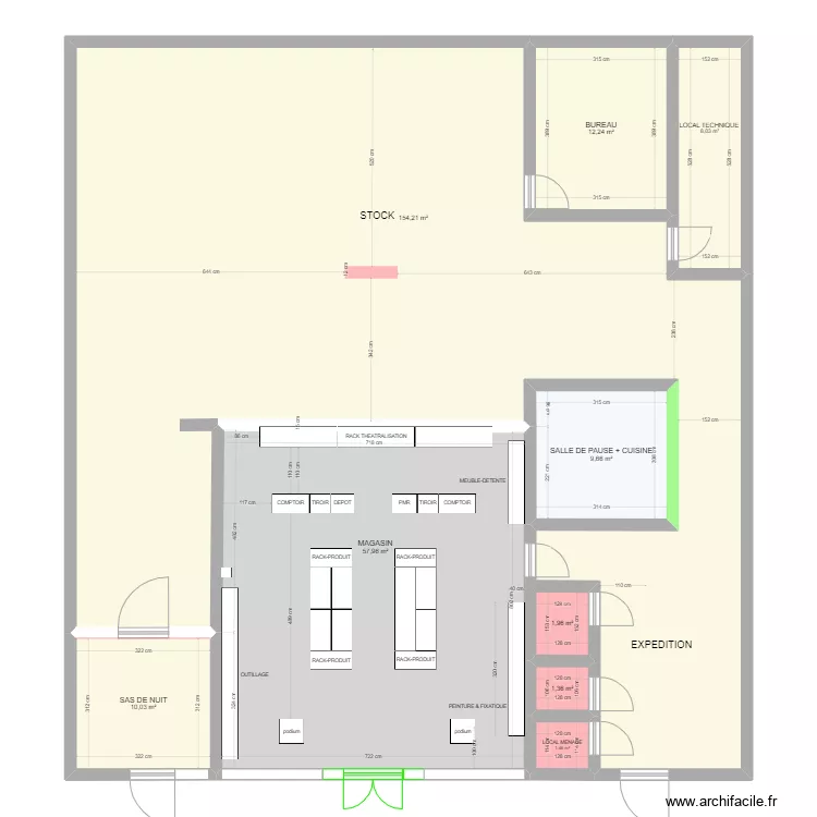 BOUSSU HORNU PROJET4. Plan de 