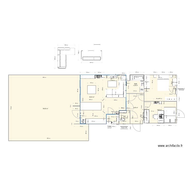 Cestas V2. Plan de 0 pièce et 0 m2