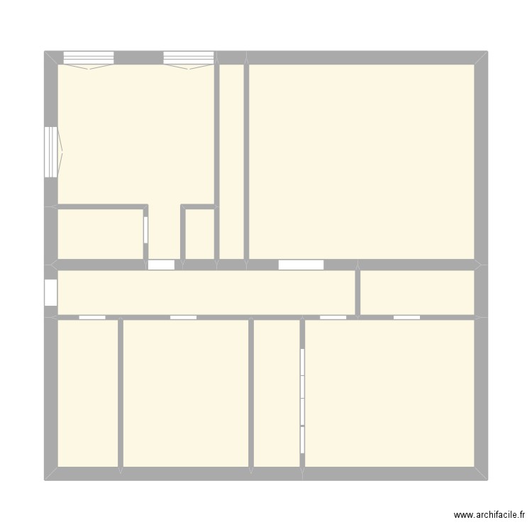 5 Voile initial 2 nu. Plan de 0 pièce et 0 m2
