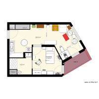 Appartement GIRANDIERE Meubles - OPTION 2