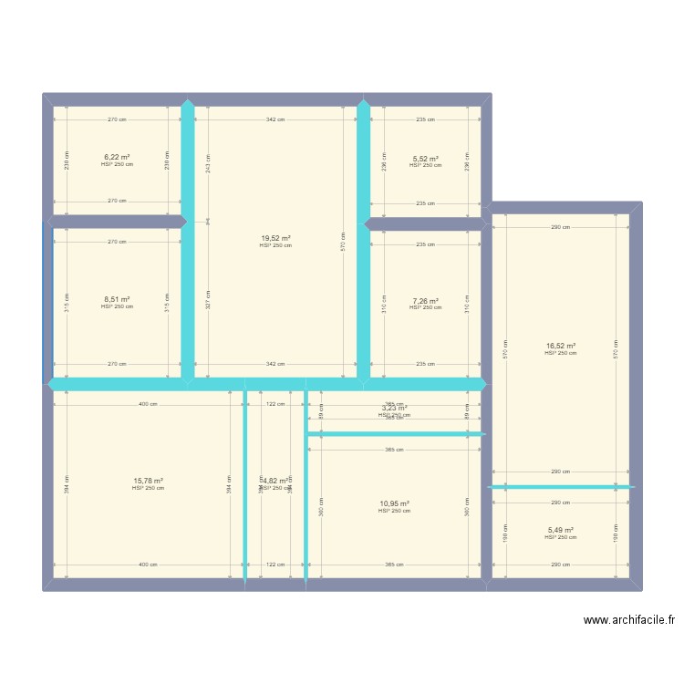 PETIT POINCARE. Plan de 0 pièce et 0 m2