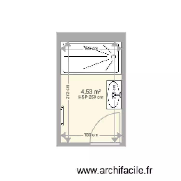 champa badot. Plan de 