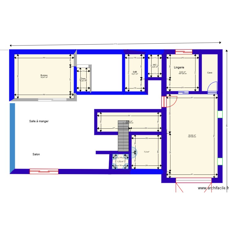 Base plan 210623. Plan de 0 pièce et 0 m2