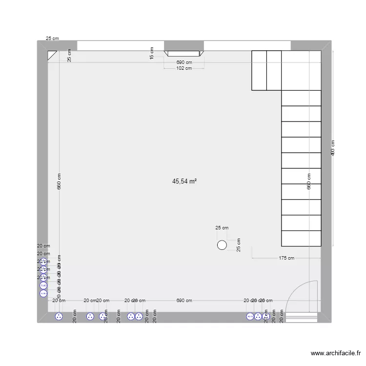 plan bureau vide. Plan de plan bureau vide. Plan de