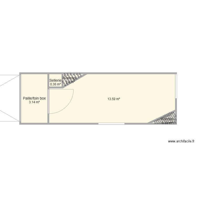 Caisse Paddock Pinsaguel 4. Plan de 0 pièce et 0 m2