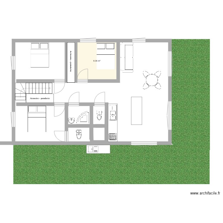 corsica. Plan de 0 pièce et 0 m2