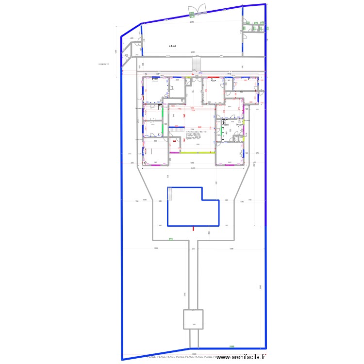 A LG 92 sans. Plan de 0 pièce et 0 m2