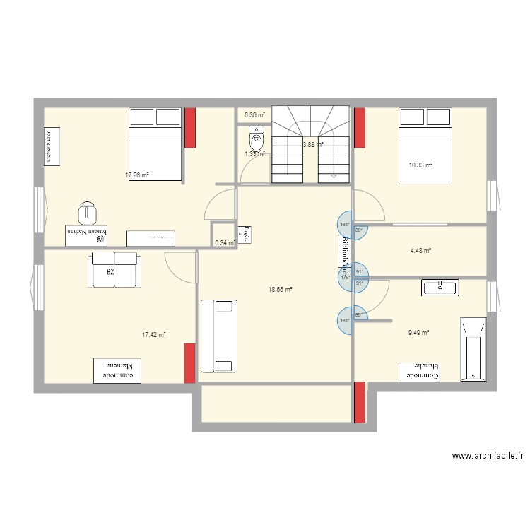 test del. Plan de 0 pièce et 0 m2