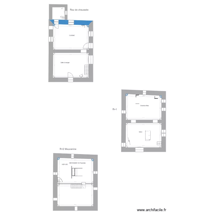 PEGHAIRE EDL. Plan de 