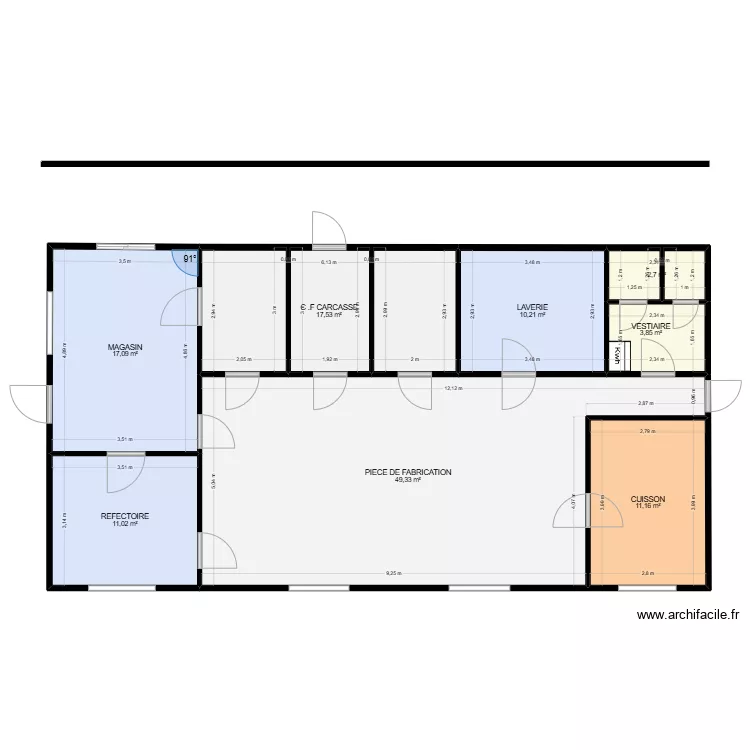 plan sas la croix blanche. Plan de 