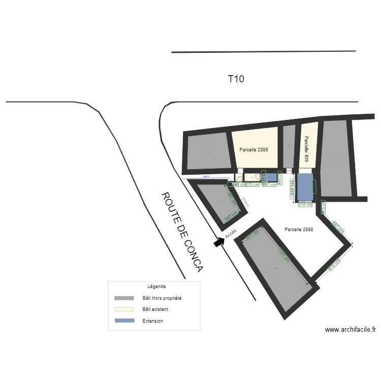 PROJET NATUCCI STE LUCIE PL MASS. Plan de 0 pièce et 0 m2