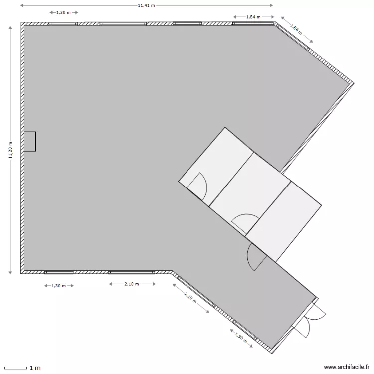 TOULJCA. Plan de 