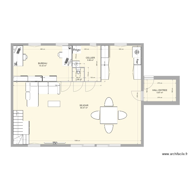 maison Eyguieres 2. Plan de 17 pièces et 174 m2