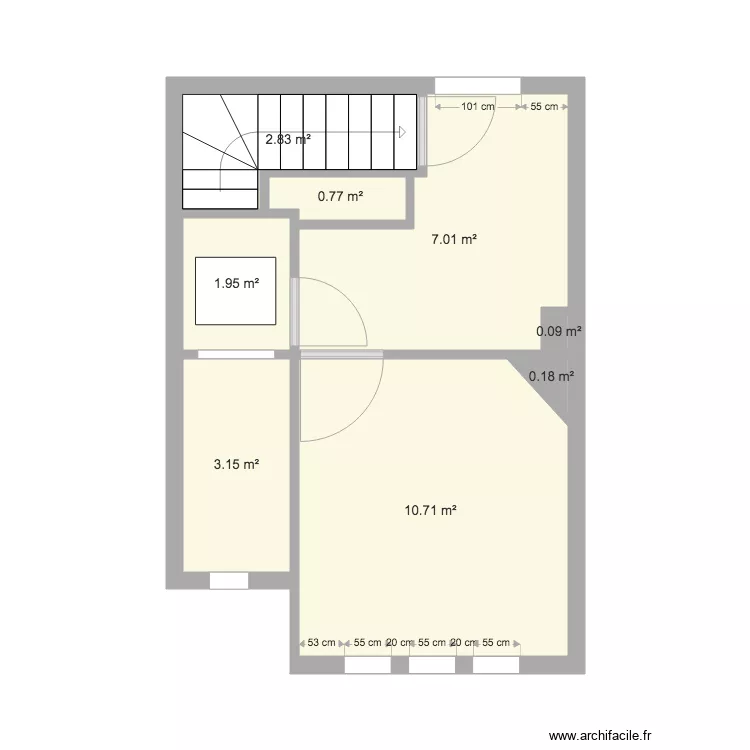 maison jeremy  1er. Plan de 