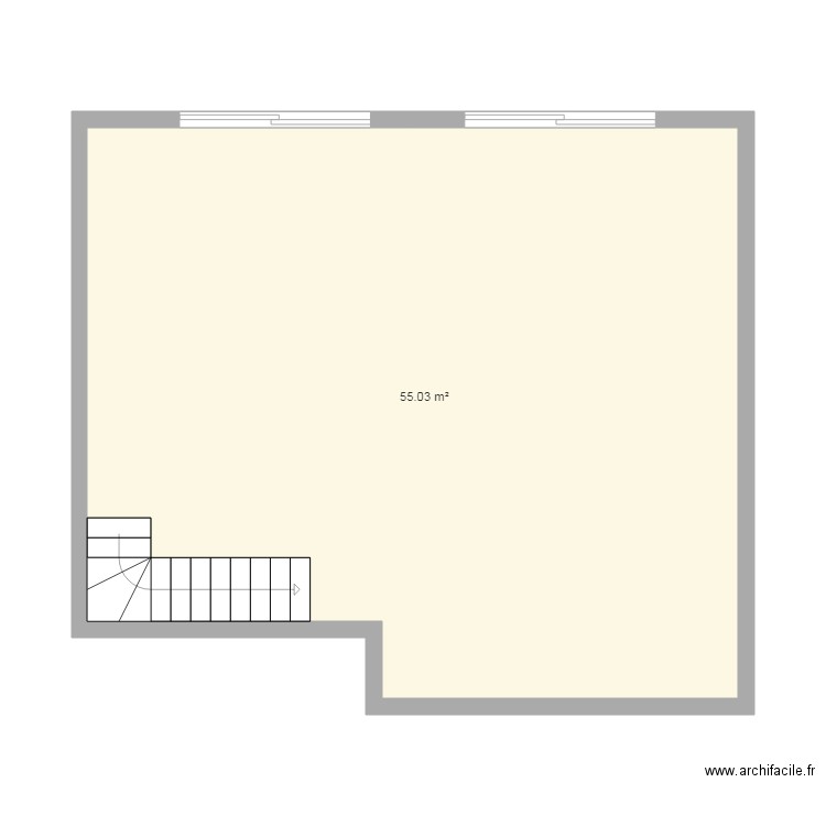 Projet Maison Etage. Plan de 0 pièce et 0 m2