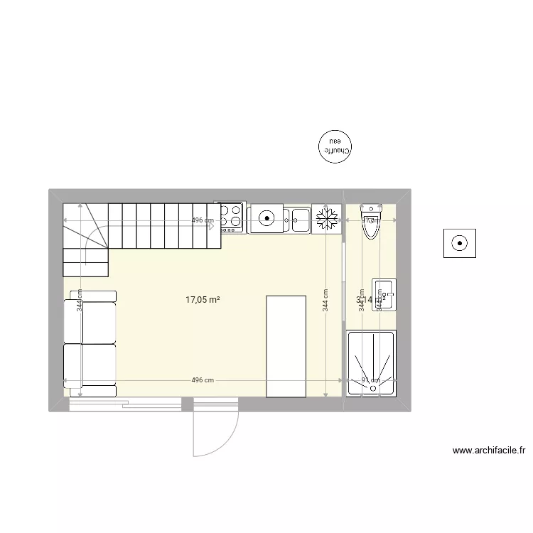 Cabane3. Plan de Cabane3. Plan de