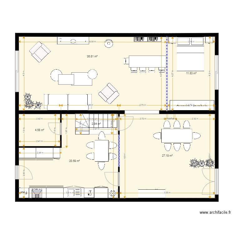 MICHOLET Sophie. Plan de 0 pièce et 0 m2