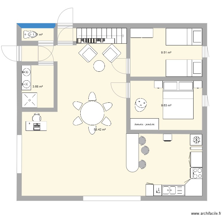 Raclaz. Plan de 0 pièce et 0 m2