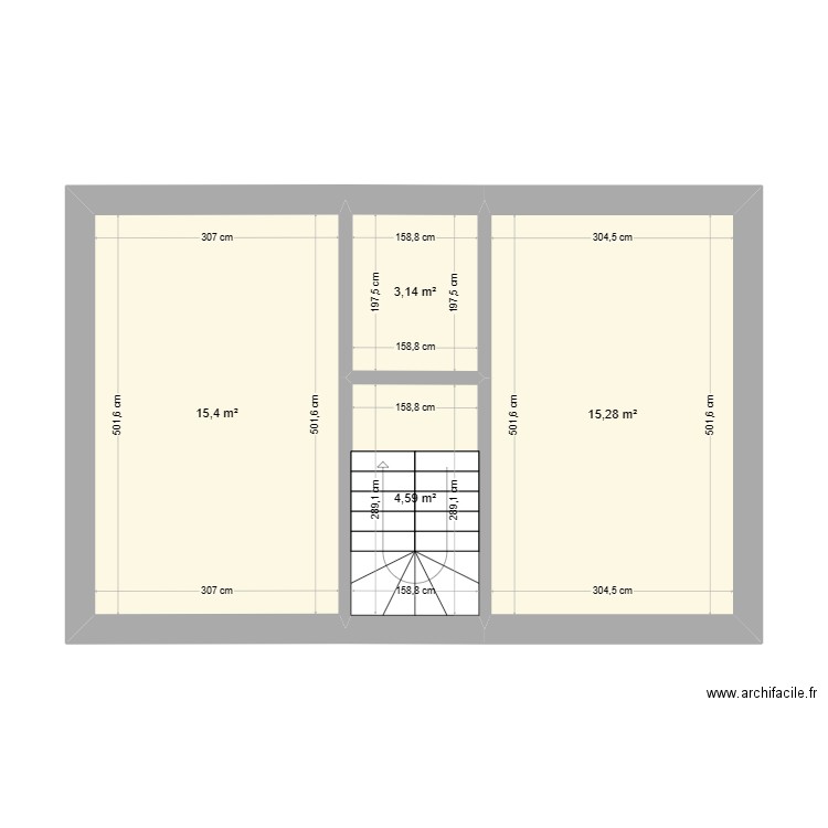 Etage ransart. Plan de 0 pièce et 0 m2