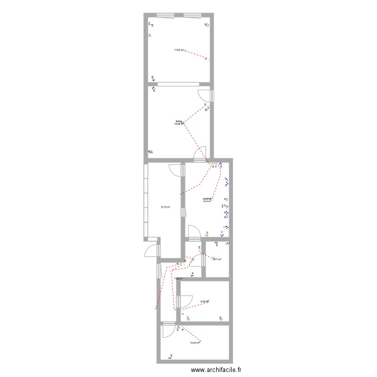 hennuyère rdv. Plan de 0 pièce et 0 m2
