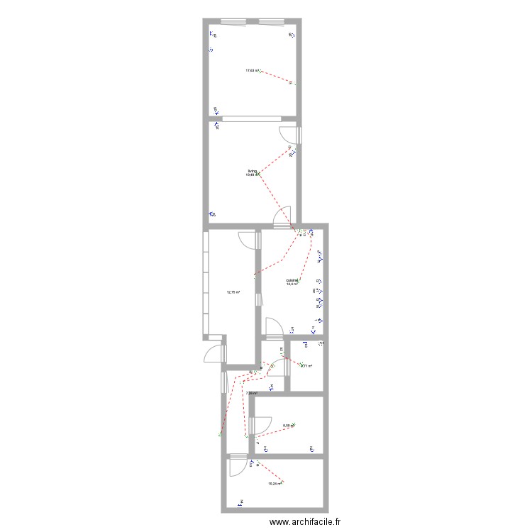 hennuyère rdv. Plan de 0 pièce et 0 m2