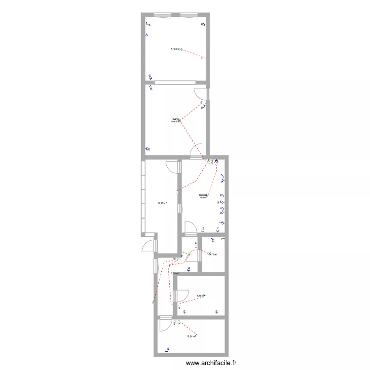 hennuy&egrave;re rdv. Plan de 