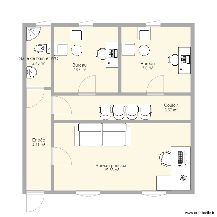 Beit Said. Plan de 0 pièce et 0 m2