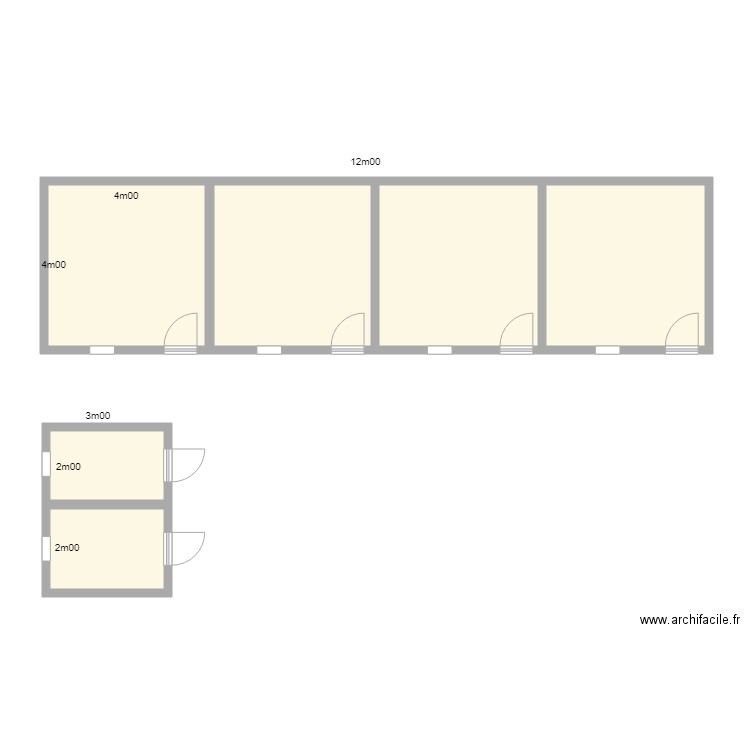 PLAN CHAMBRES MBOUR. Plan de 0 pièce et 0 m2