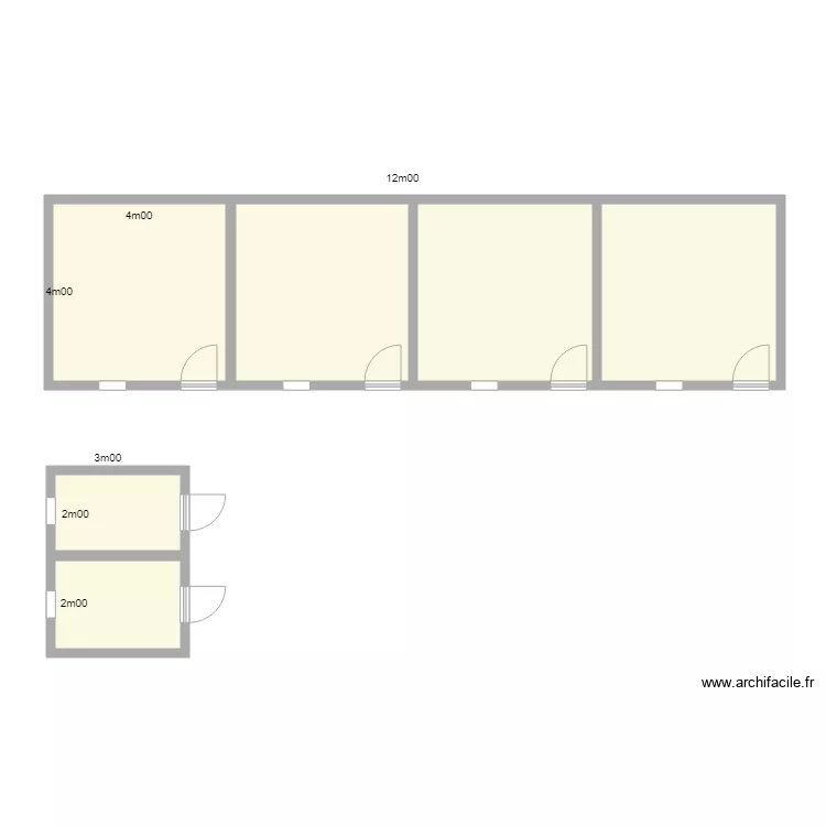 PLAN CHAMBRES MBOUR. Plan de 